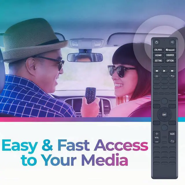 Alt view image 4 of 6 - Replacement Remote Control Compatible with 2021-2023 Toyota Sienna Rear Seat Entertainment DVD 86170-45050 86170-08040