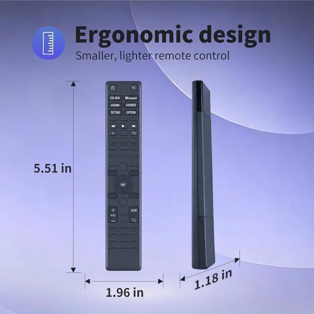 Alt view image 6 of 6 - Replacement Remote Control Compatible with 2021-2023 Toyota Sienna Rear Seat Entertainment DVD 86170-45050 86170-08040