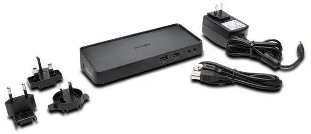 Alt view image 3 of 6 - USB 3.0 Dual Display Docking Station, Dual 2K at 60Hz, 85W PD, Compatible with MacBook M1/M2/M3/M4, Windows, and Surface Laptops (K33997WW) Black