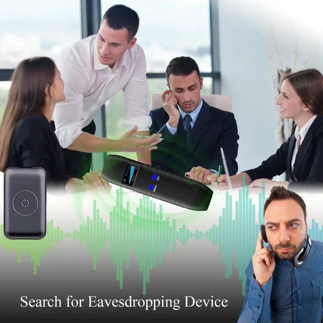 Alt view image 4 of 6 - Camera Detectors, GPS Tracker Detector for Car Listening Device Detector, RF Bug Detector Electronic Sweeper Hidden Camera Finder Safety Protectors for Travel