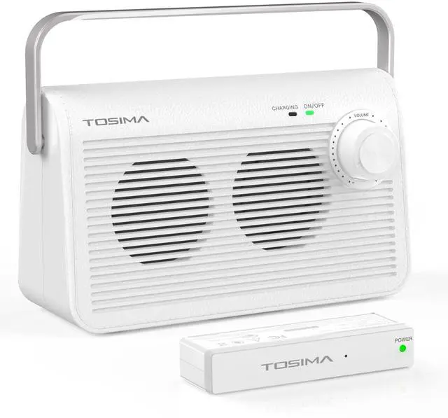 Main image of TV9000W Wireless Speaker for TV, Easy Control Portable TV Soundbox for Elderly (TV Need 3.5mm Jack or Audio Out Plug)