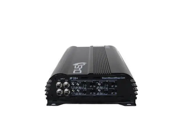 Alt view image 2 of 4 - JP234 Black Gloss | 2000W 4-Channel Class D Car Audio Amplifier, 234W x 4 @ 14.4V - 4 ohms, 334W x 4 @ 14.4V - 2 ohms, Multi-Speaker System