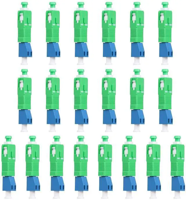 Main image of 20pcs Single Mode SC/APC Male to LC/UPC Female Adapter 9/125um Hybrid Optical Fiber Adapter SC APC Male to LC UPC Female Adapter Connector