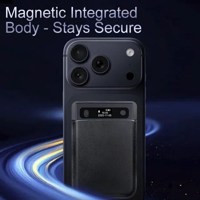 Alt view image 4 of 6 - AI Voice Recorder, Transcribe & Summarize with AI, App Control, Supports 120+ Languages for Lectures, 64GB Memory, Audio Recorder for Lectures, Meetings, Calls,Blue