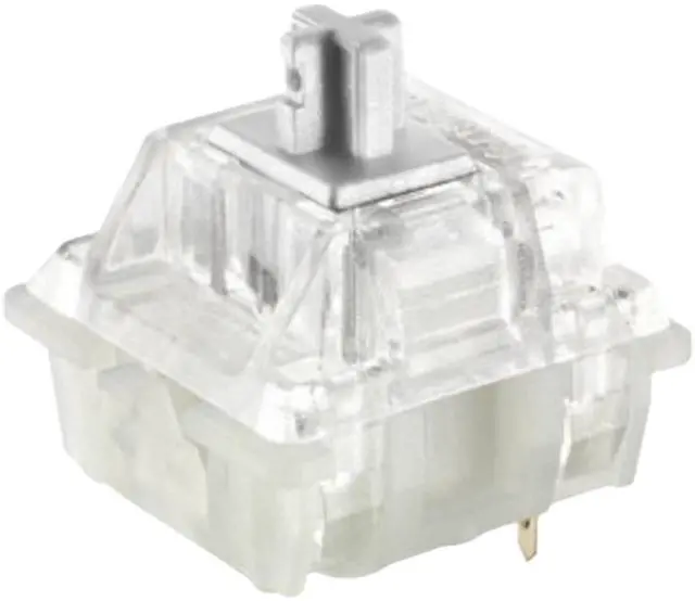 Main image of Cherry MX Key Switches for Mechanical Gaming Keyboards | Plate Mounted | MX1A51NA (Cherry RGB Speed Silver, 120 Pcs)