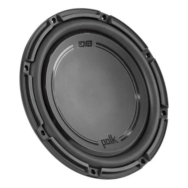 Alt view image 3 of 3 - DB1242 DVC - DB+ Series Shallow 12 Inch Subwoofer, Marine and Car Audio Subwoofers, 26Hz-200Hz Frequency Response, Dual 4-Ohm Voice Coils & Polypropylene Woofer Cone