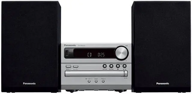 Main image of CD Stereo System USB Memory / Bluetooth Correspondence Silver SC-PM250-S