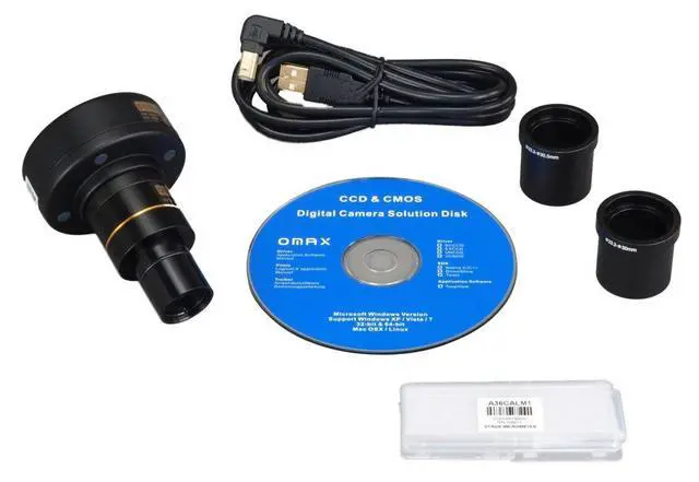 Alt view image 2 of 5 - 5.0 MP Digital USB Microscope Camera with Advanced Software and Calibration Slide (Windows, Mac OS X, Linux Compatible) - A3550U