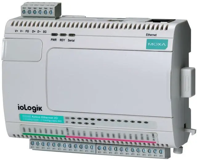 Alt view image 2 of 3 - ioLogik E2210 - Smart Ethernet Remote I/O with 12 DIs, 8 DOs