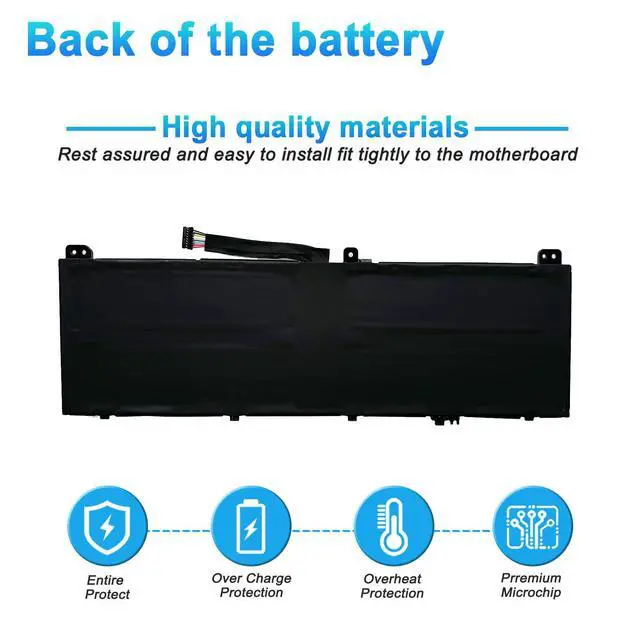 Alt view image 4 of 6 - L22M4PA1 L22C4PA1 Laptop Battery Replacement for Lenovo Yoga 7 14IRL8 14ARP8 16IRL8 16ARP8 / Yoga 7 2-in-1 14IML9 14AHP9 16IML9 16AHP9 Series L22D4PA1 SB11K38965 5B11K38968 SB11N45990