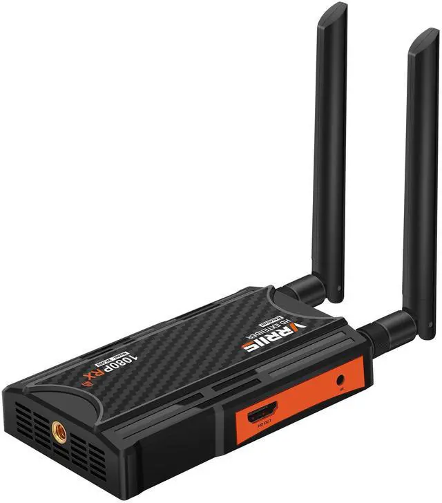 Main image of RX Only, Wireless HDMI Extender Receiver, Up to 1 TX to 4 RX Connections, Max Line-of-Sight Transmission Distance 1 TX to 1 RX (250m), 1 TX to 2 RX (230m), 1 TX to 3 RX (210m), 1 TX to 4 RX (190m)