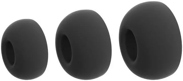 Alt view image 6 of 6 - Fairbuds True Wireless Earbuds with Active Noise Canceling, Ambient Mode, Titanium-Coated Drivers, 26H Battery, ENC Mics, Multipoint Bluetooth, iOS & Android App, Replaceable Parts, Black