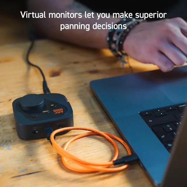 Alt view image 3 of 6 - ARC ONEAR Headphone & In-Ear Monitor (IEM) Correction System with DAC/Amplifier, Virtual Studio Monitoring, Spatial Processing, Calibration Profiles for 250+ Models