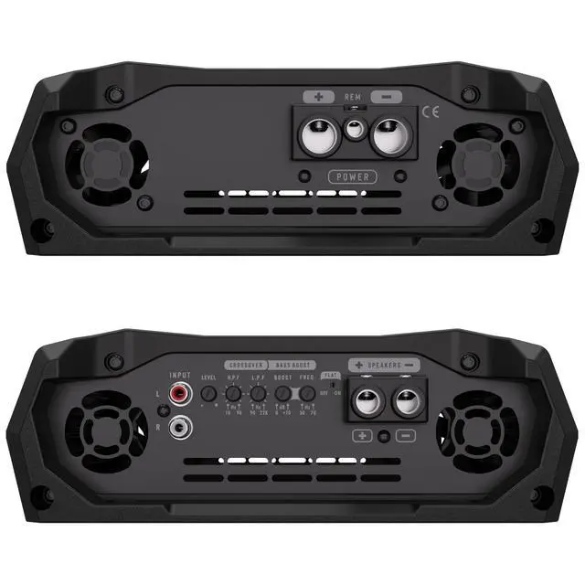 Alt view image 5 of 6 - Bravo Full 3000 2 Ohms Mono Car Amplifier, 3000.1 3K Watts RMS, 2 Stable Car Audio, HD Sound Quality, Crossover & Bass Boost, Car Stereo Speaker Subwoofer MD, Smart Coolers