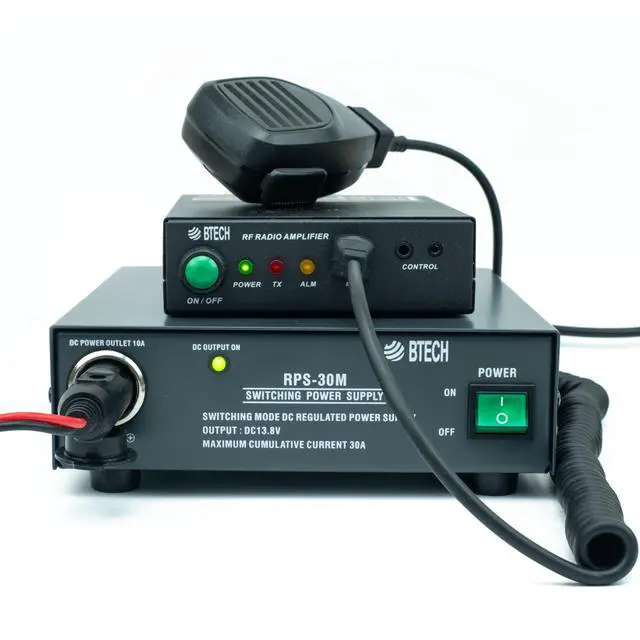 Alt view image 6 of 6 - RPS-30M 30 Amp Compact Regulated Bench Power Supply - 13.8V AC-to-DC Converter with Screw Terminals & Cigarette Plug Output