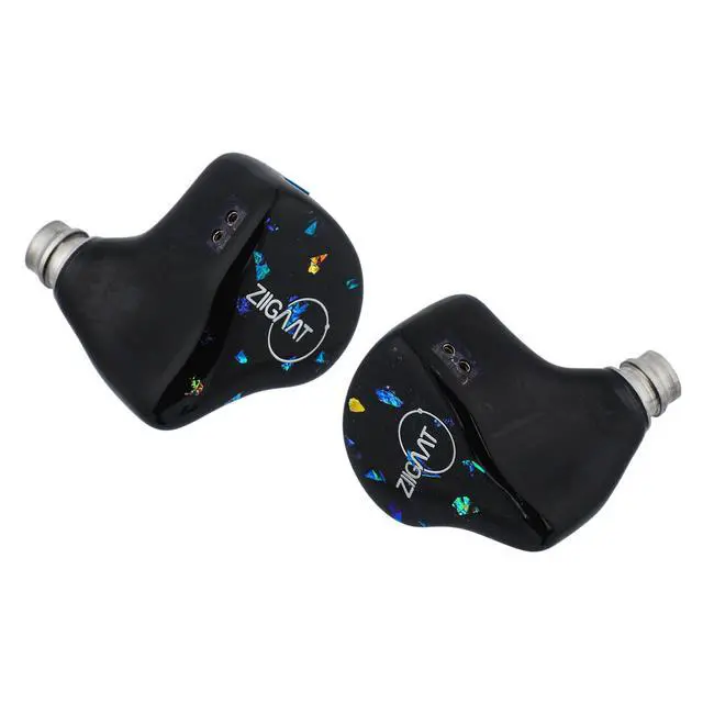 Alt view image 4 of 4 - ZiiGaat Doscinco in Ear Monitor, 2DD+3BA Hybrid Driver Earphone IEM, Wired Earbuds, Audiophile Tuning, with IEM Cable for Musician Gaming (3.5mm), Black | HiFi Wired Earbuds, Audiophile Tuning, with I