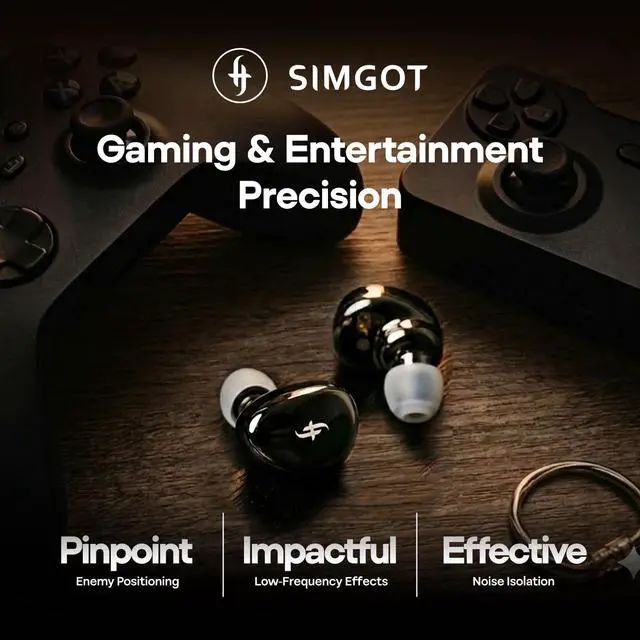 Alt view image 5 of 6 - Simgot EA500LM in Ear Monitor, 2nd Gen Dual-Magnet & Dual-Cavity Dynamic Driver Earbuds, Wired HiFi Earbuds with Replaceable Tuning Nozzle, Detachable Cable for Audiophile/Gaming