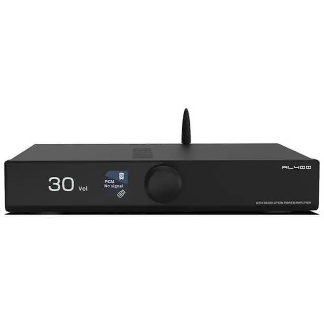 Alt view image 2 of 6 - SMSL AL400 DAC,Power Amplifier,Phono Power Amp,TPA3255 Amp CS43131 Chip,4-Stage Low-Pass/5 Filter Modes Compatible with MM/MC Phono Cartridges Full MQA DAC Support DSD Professional EQ/eARC(Black)