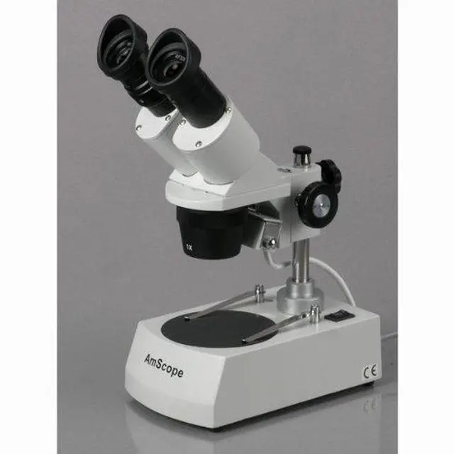 Alt view image 2 of 5 - SE305R-PZ Forward Binocular Stereo Microscope, WF10x and WF20x | 10X-60X Magnification Range DIN Standard RMS 20.32mm Thread 160mm Finite Tube Length Compatible