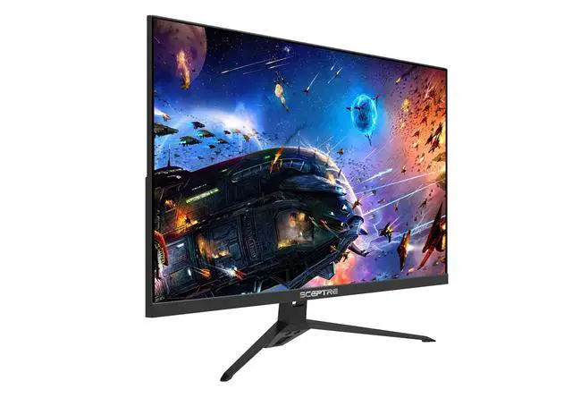 Alt view image 2 of 6 - New 27-inch IPS Gaming Monitor up to 165Hz DisplayPort HDMI 300 Lux Build-in Speakers, Machine Black 2025 (E278B-FPT168 Series)