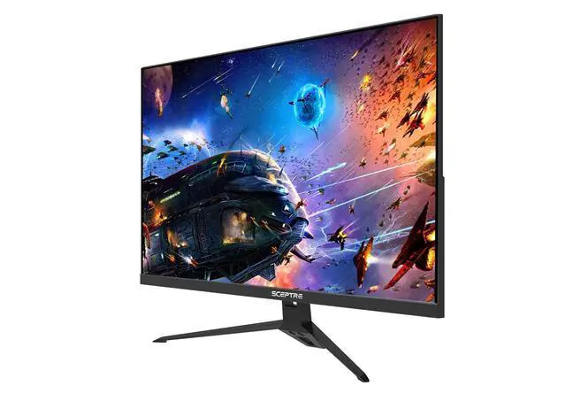 Alt view image 3 of 6 - New 27-inch IPS Gaming Monitor up to 165Hz DisplayPort HDMI 300 Lux Build-in Speakers, Machine Black 2025 (E278B-FPT168 Series)