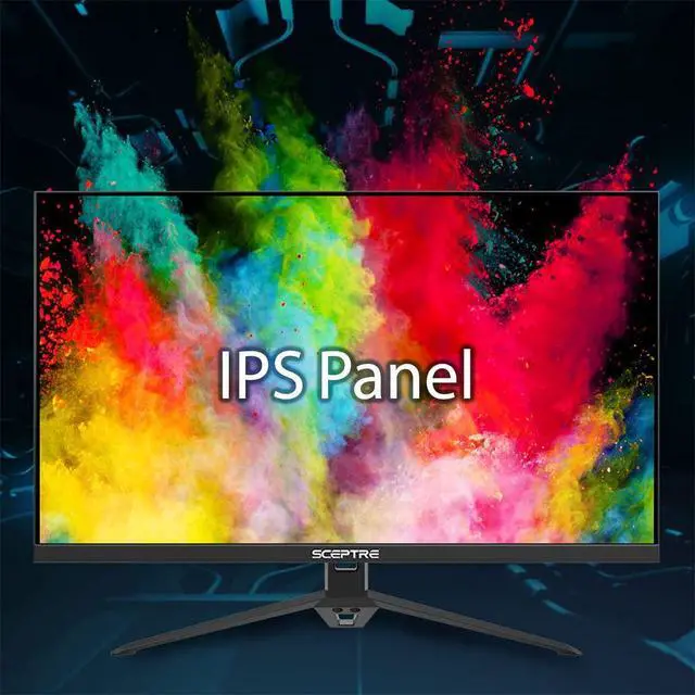 Alt view image 4 of 6 - New 27-inch IPS Gaming Monitor up to 165Hz DisplayPort HDMI 300 Lux Build-in Speakers, Machine Black 2025 (E278B-FPT168 Series)