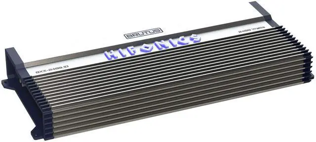 Main image of BXX2400.1D Brutus Class D 2400W RMS 1 Ohm Mono Car Subwoofer Amplifier