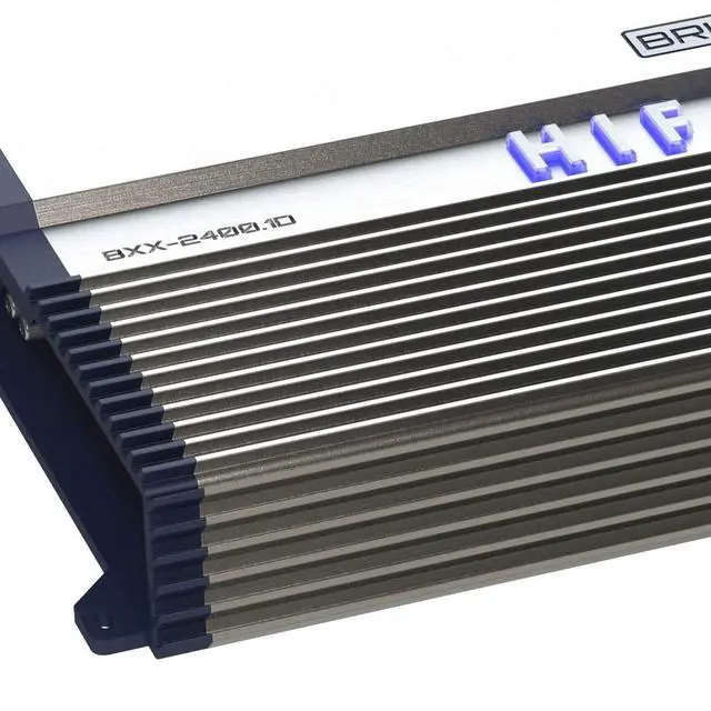 Alt view image 4 of 5 - BXX2400.1D Brutus Class D 2400W RMS 1 Ohm Mono Car Subwoofer Amplifier
