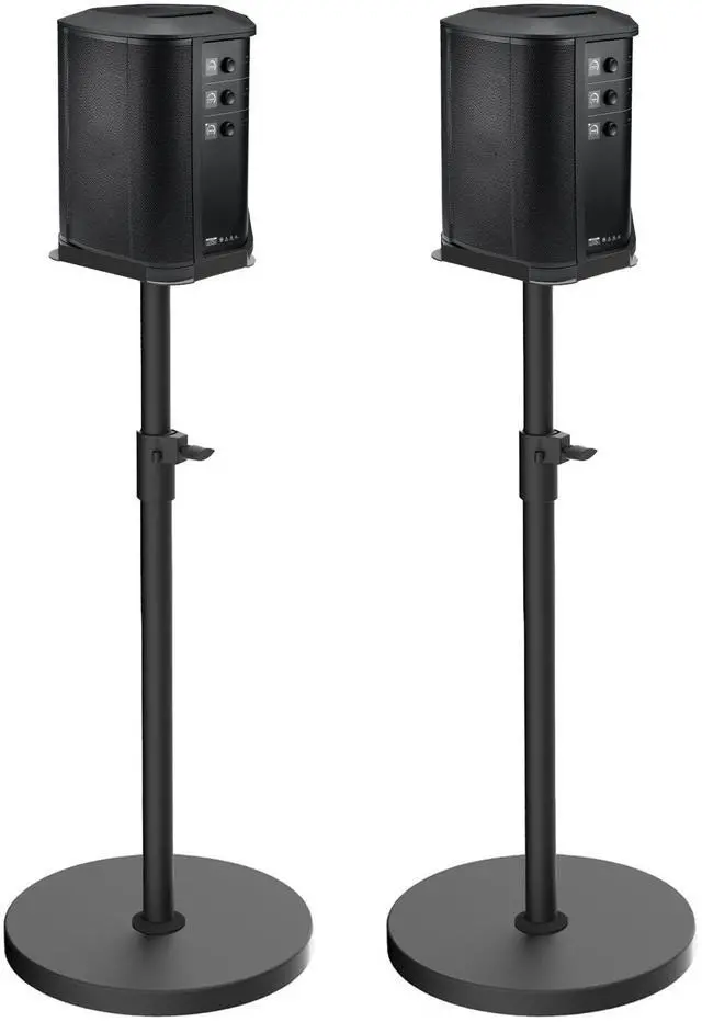 Main image of Pack of 2 Height Adjustable Speaker Stand for Bose S1 Pro/S1 Pro Plus Floor Stand, Extends 45" to 54", Holds up to 20LBS, Heavy Duty Speakers Stands for Bose, with Screws