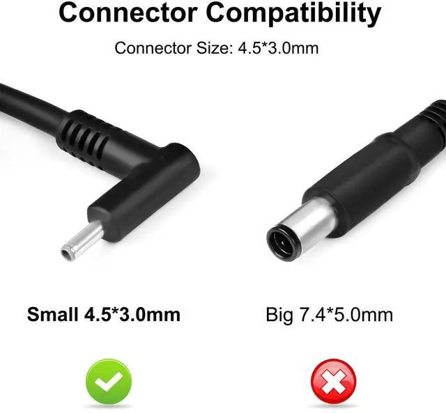Alt view image 6 of 6 - 330W Charger Compatible with Hp OMEN MAX 16-ah 16-ak 17-ck 17-cm ZBook X 16 G1i Fury G1i 18 TPN-DA60 M34603-001 N80119-001 TPN-LA32 TPN-DA33 HP Thunderbolt 4 Ultra 280W G6 Dock Slim GaN Design