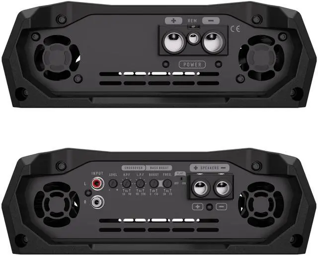 Alt view image 5 of 6 - Bravo Full 3000 1 Ohm Mono Car Amplifier, 3000.1 3K Watts RMS, 1 Stable Car Audio, HD Sound Quality, 3000x1, Crossover & Bass Boost, Car Stereo Speaker Subwoofer MD, Smart Coolers