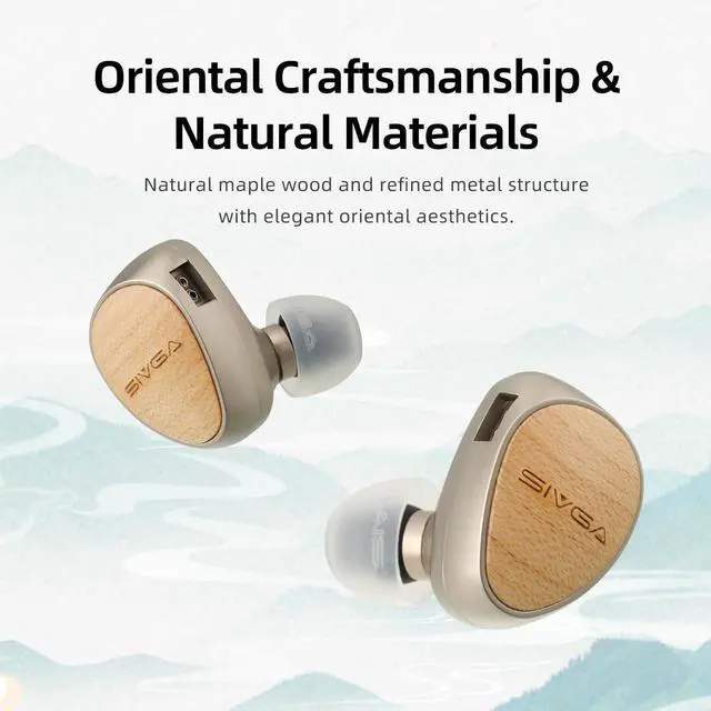 Alt view image 5 of 6 - Que Plated Beryllium Dynamic Diaphragm Wired Earbuds QUE | 10mm magnet dynamic driver, zinc alloy housing deliver pure, hi-fi sound quality
