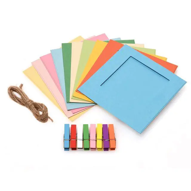 Alt view image 5 of 6 - Printomatic Instant Camera Bundle (Blue) Zink Paper (20 Sheets) - Case - Photo Album - Hanging Frames