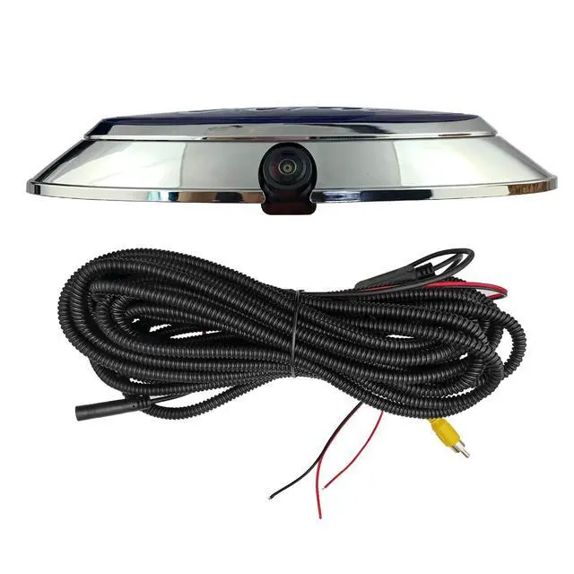 Alt view image 6 of 6 - Aftermarket Emblem Backup Camera with Housing Bezel Kit for Ford Trucks | Fits F150 F250 F350 F450 F550 (2004-2016), HD 700TVL Night Vision, RCA Input Reverse Camera, IP69K Waterproof,AHD Dual