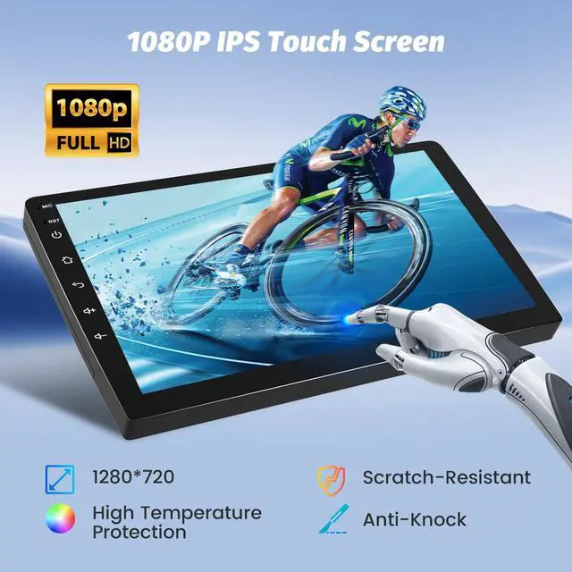 Alt view image 6 of 6 - 8 Cores 4+64G Car Radio for Acura TSX 09-14/Honda Accord 08-12 | 9" Touch Screen Carplay Android Auto with 32EQ Bluetooth WiFi GPS Navigation Mirror Link Backup Camera