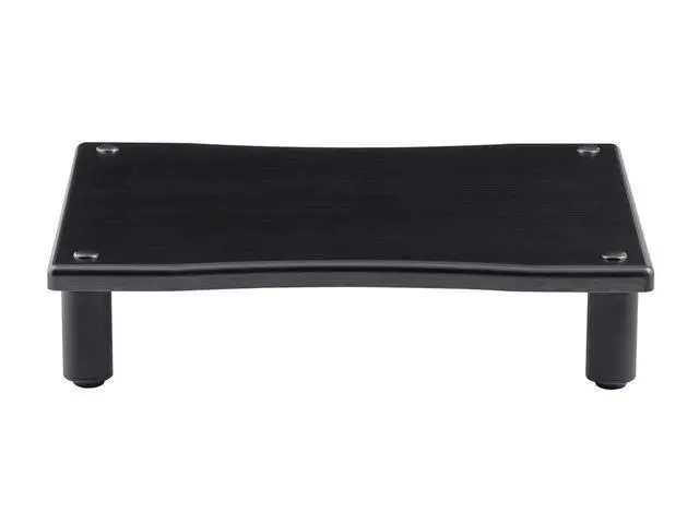 Alt view image 3 of 6 - Monolith Amplifier/Component Stand XL - Open Air Design, Scratch-Resistant, Hold up to 200Lbs., Perfect Way to Organize AV Components, Black