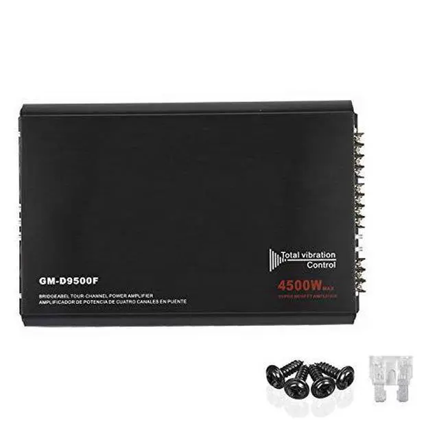 Alt view image 2 of 2 - 4-Channels 4500W Car Power Amplifier Class A/B Car Audio Stereo Amplifier