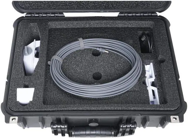 Alt view image 2 of 6 - Waterproof Hard Case Fits Starlink Mini Kit with Dual-Level Foam