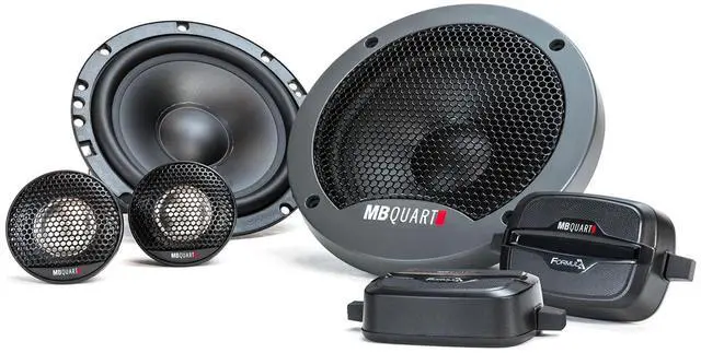 Main image of FSB216 Formula Component Speaker System (Black, Pair) 6.5 Inch Component Speaker System, 70 Watt, Car Audio, External Crossover, 4 OHMS
