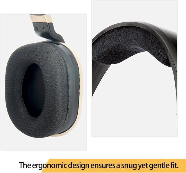 Alt view image 5 of 6 - Optical Wireless Headphones for TV Watching, Over-Ear Headphones for Seniors with Charging Dock and Volume Control, Plug and Play, Black