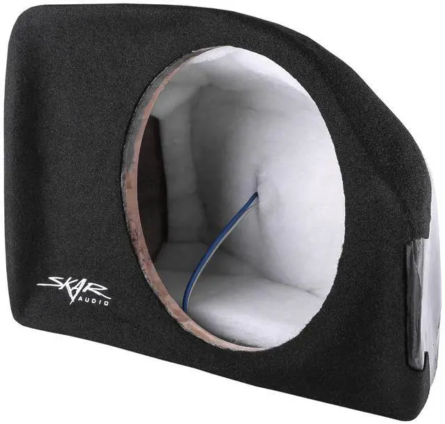 Alt view image 2 of 6 - Single 12" Sealed Subwoofer Enclosure Compatible with 2018-2025 Toyota Camry Vehicles
