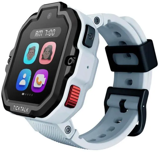 Alt view image 2 of 4 - 5 Cellular Kids Smart Watch (T-Mobile's Network) with GPS Tracker & Video Calling, Power Base and Tempered Glass Screen Protectors (2 per Pack) Bundle - Smart Watch for Kids with Parent Apps
