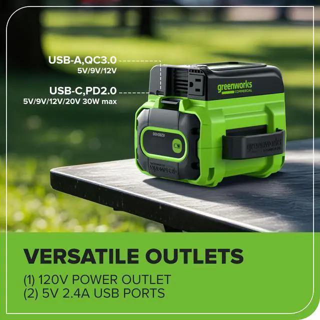 Alt view image 6 of 6 - Commercial 82PI1 82V 300W Inverter - Bare Tool