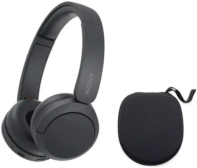 Main image of WH-CH520 Easy Carrying Wireless On-Ear Headphones Bundle (Black) | Customized for All Your Music Preferences, Designed to be Lightweight, Hands Free-Calling, Multipoint Connection, (2 items)