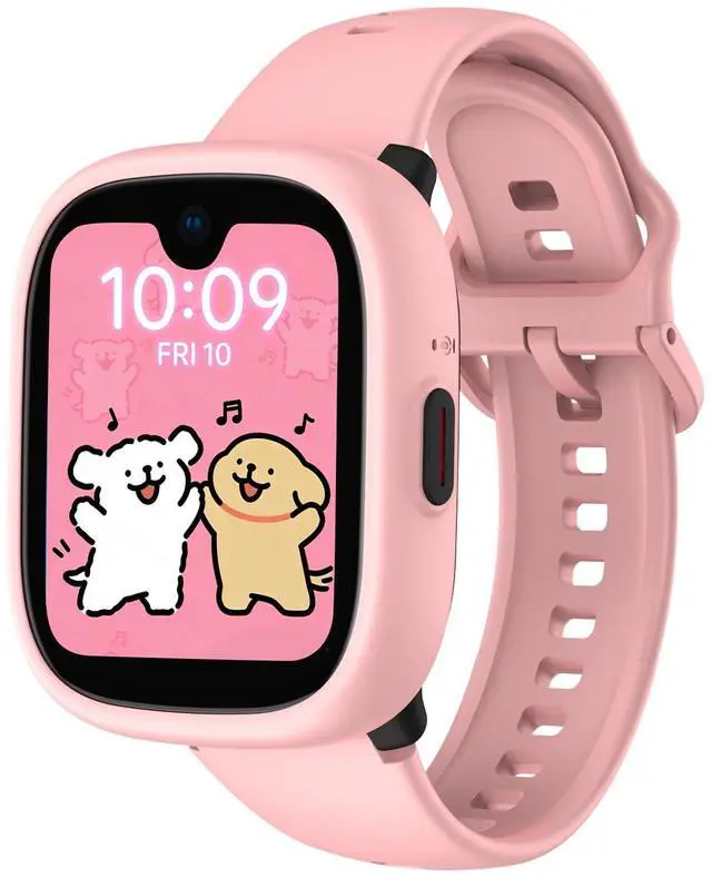 Main image of Kids Smart Watch with SIM Card Slot, GPS Tracker, Call & Video Call, Real-Time Location, Safe Zone Alert, Parental Control, School Mode, Gift for Boys Girls Age 3-15 (Pink)