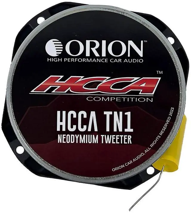 Alt view image 5 of 5 - HCCA Series TN1 4.5 Super Neodymium Bullet Tweeter | Aluminum Diaphragm W/Flex Ring, 1.5 Voice Coil, 175W RMS, 700W Max, Built-in Crossover - High Performance Pro Car Audio Tweeter (Single)