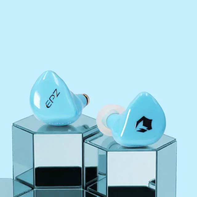 Alt view image 4 of 6 - G20 in Ear Monitor Earphones HiFi Music IEM for Gaming Earbuds with Mic 3.5mm and Type-C Detachable OFC Cable Ideal for Music,Gaming