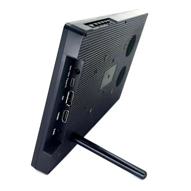 Alt view image 5 of 5 - 10.1 Inch USB-C Touchscreen mini Monitor, Small HDMI Monitor,1280x800 IPS LCD HD Display, Touch Screen for PS5,Raspberry Pi 3/3B+/4B/5, Jetson Nano, Banana Pi, PC, Windows,Beaglebone