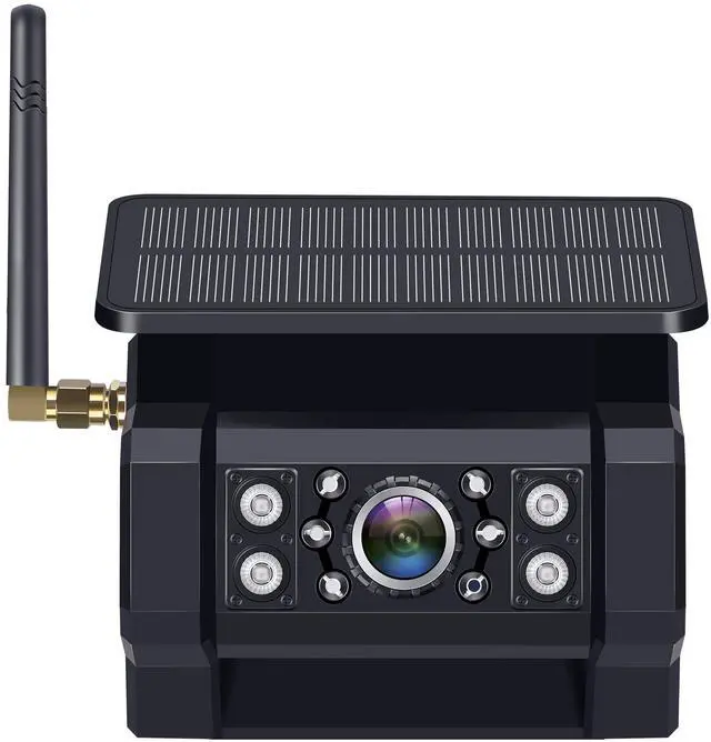 Alt view image 2 of 3 - Magnetic Solar Backup Camera Portable for P15 System - Easy Install Night Vision Waterproof