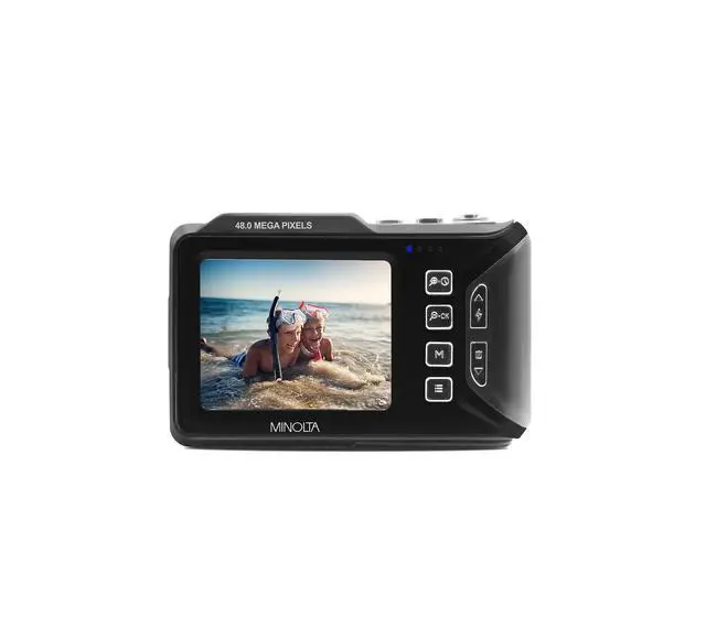 Alt view image 3 of 5 - MN60WP 48MP 4K Waterproof Dual Screen WiFi Digital Camera (Black) | Capture sharp photos and video with intuitive controls for travel, family and everyday moments